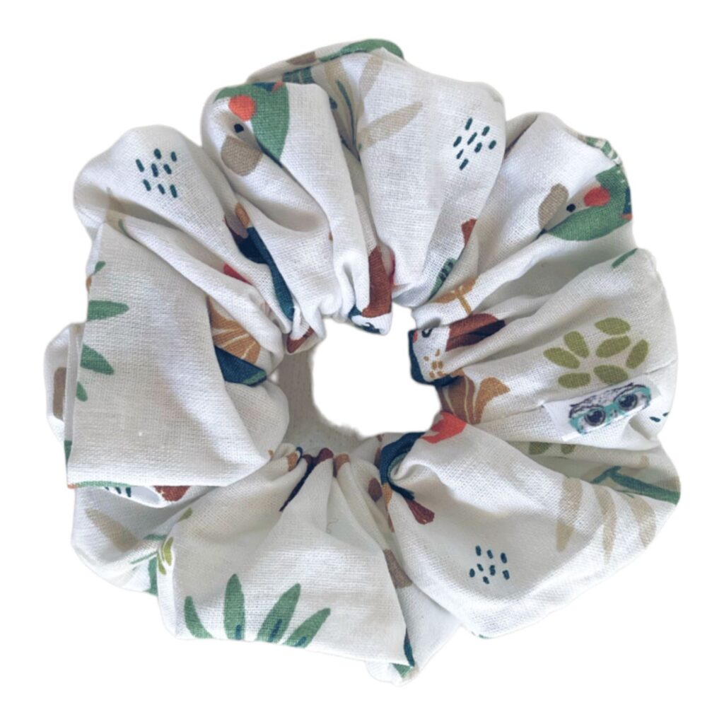Nature’s Friends – Βαμβακερό Χειροποίητο Scrunchie