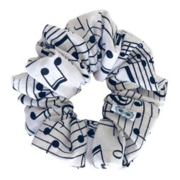 Music Lover – Βαμβακερό Χειροποίητο Scrunchie