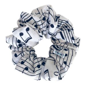 Music Lover – Βαμβακερό Χειροποίητο Scrunchie