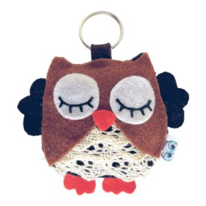 Wise Friend – Χειροποίητο μπρελόκ από Felt