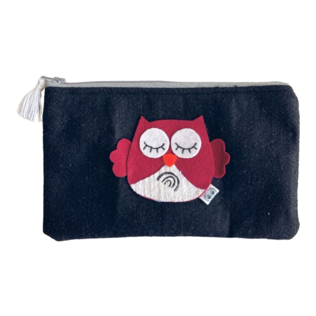 Rainbow Owl – Βαμβακερό Χειροποίητο Νεσεσέρ