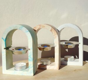 Καυστήρας αιθέριου ελαίου Marble