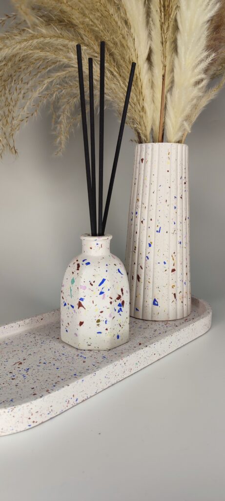 Επιτραπέζιο βαζάκι Terrazzo