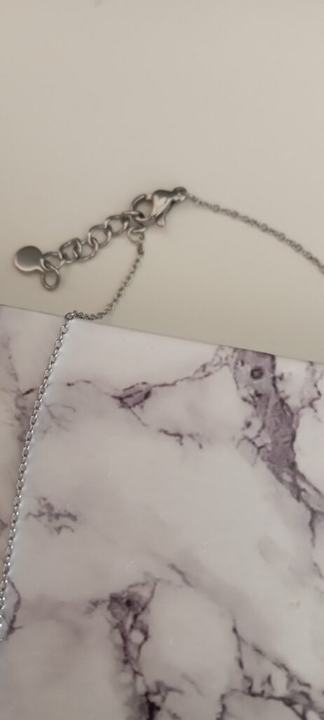 Χειροποίητο ατσάλινο κολιέ αρμονία/Armony necklace