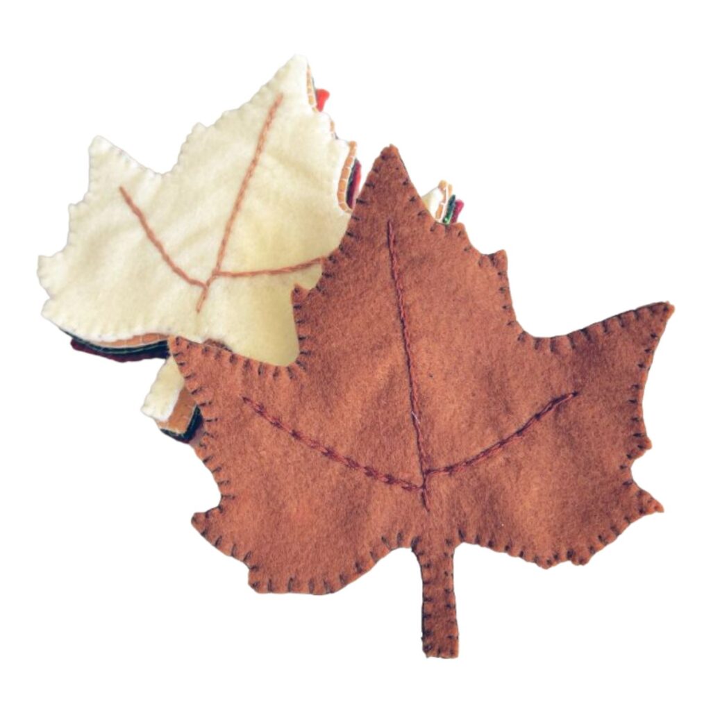 Autumn Whispers – Χειροποίητο σετ σουβέρ