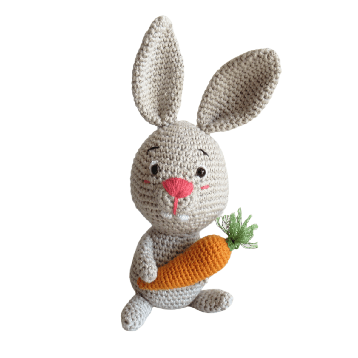 Πλεκτό χειροποίητο λαγουδάκι (amigurumi)