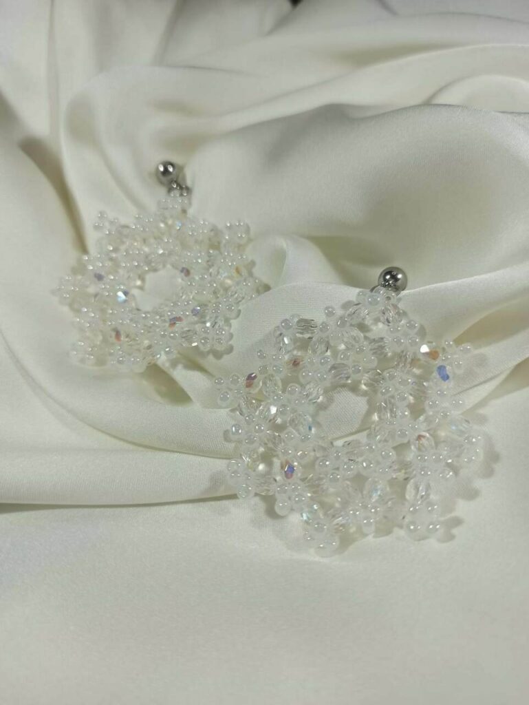 Snowflakes from a fairytale | Χειροποίητα κρεμαστά