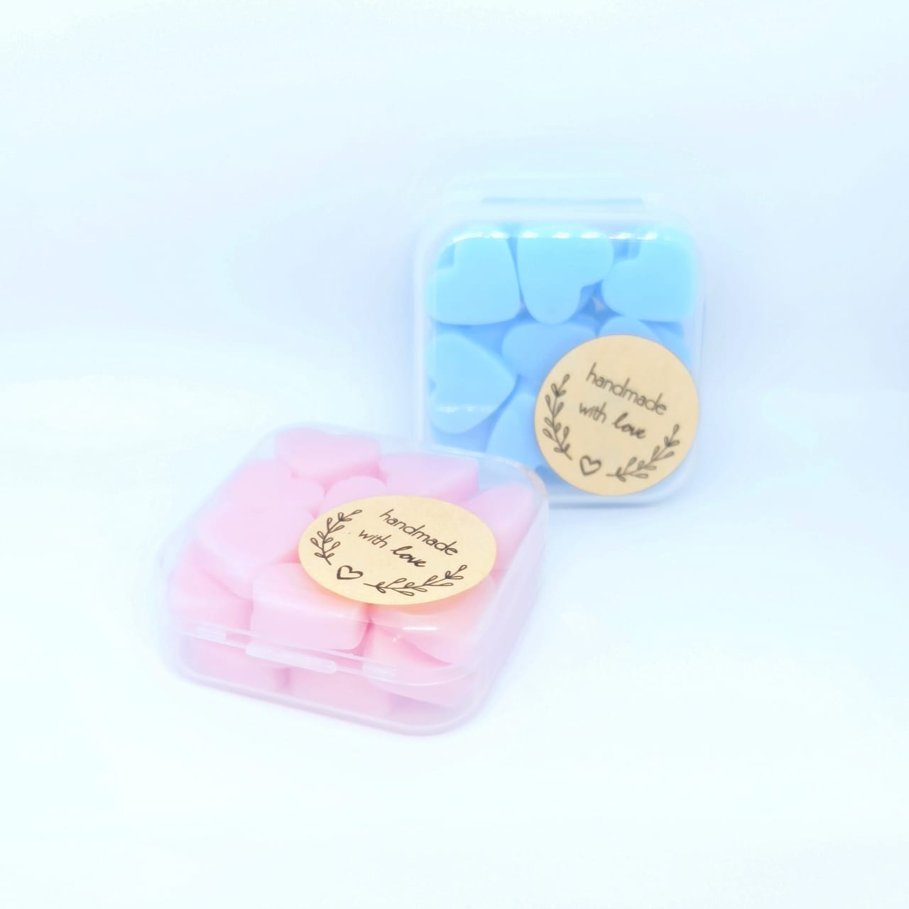 Κουτάκι γεμάτο αρωματικά Soap drops καρδιές