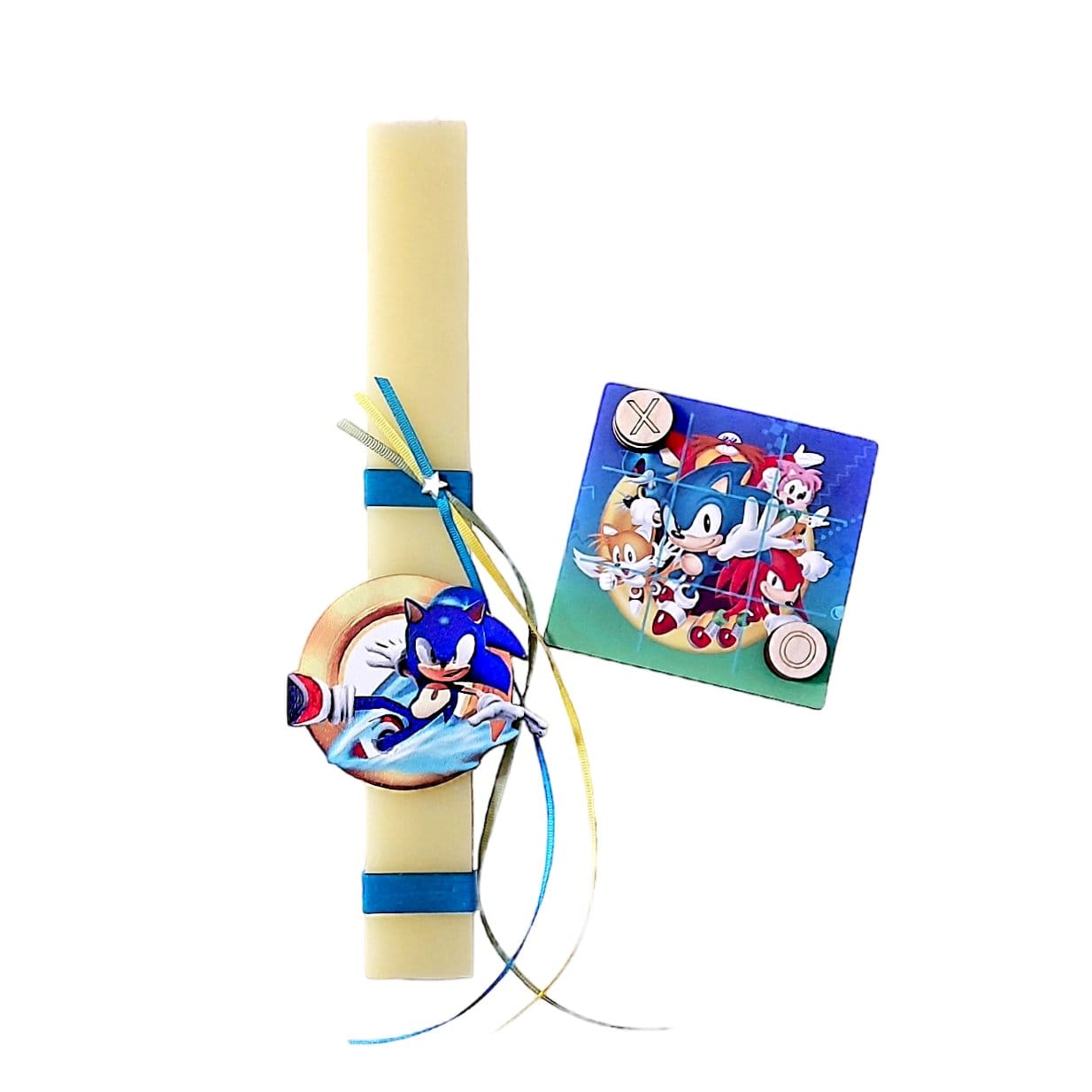 Λαμπάδα με τρίλιζα| Sonic (Νο1)