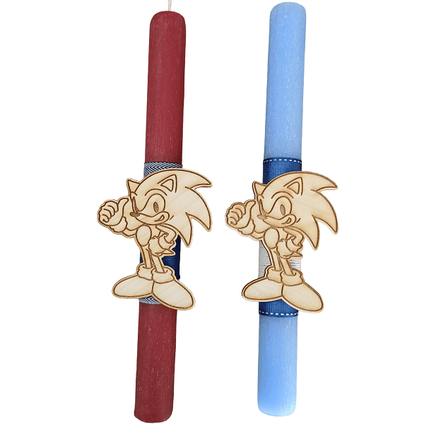 Λαμπάδα Σόνικ αρωματική ( sonic )