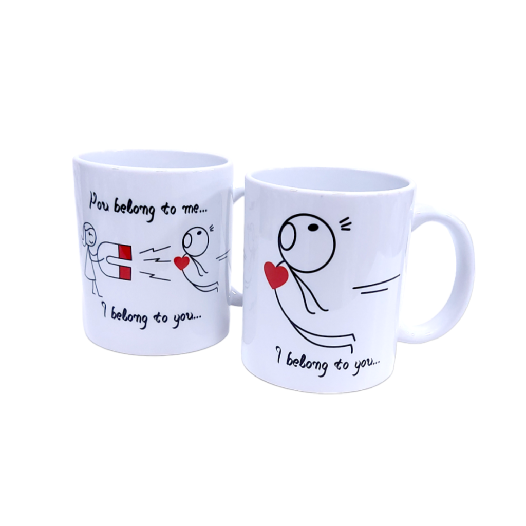 Σετ κούπες Άγιος Βαλεντίνος 325ml | Belong to you