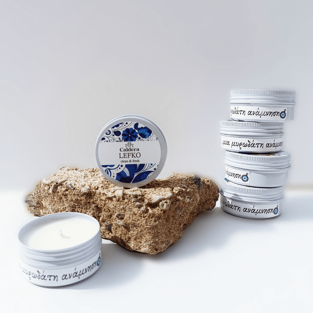Pocket Candles Χειροποίητο Αρωματικό Κερί Σόγιας 50g