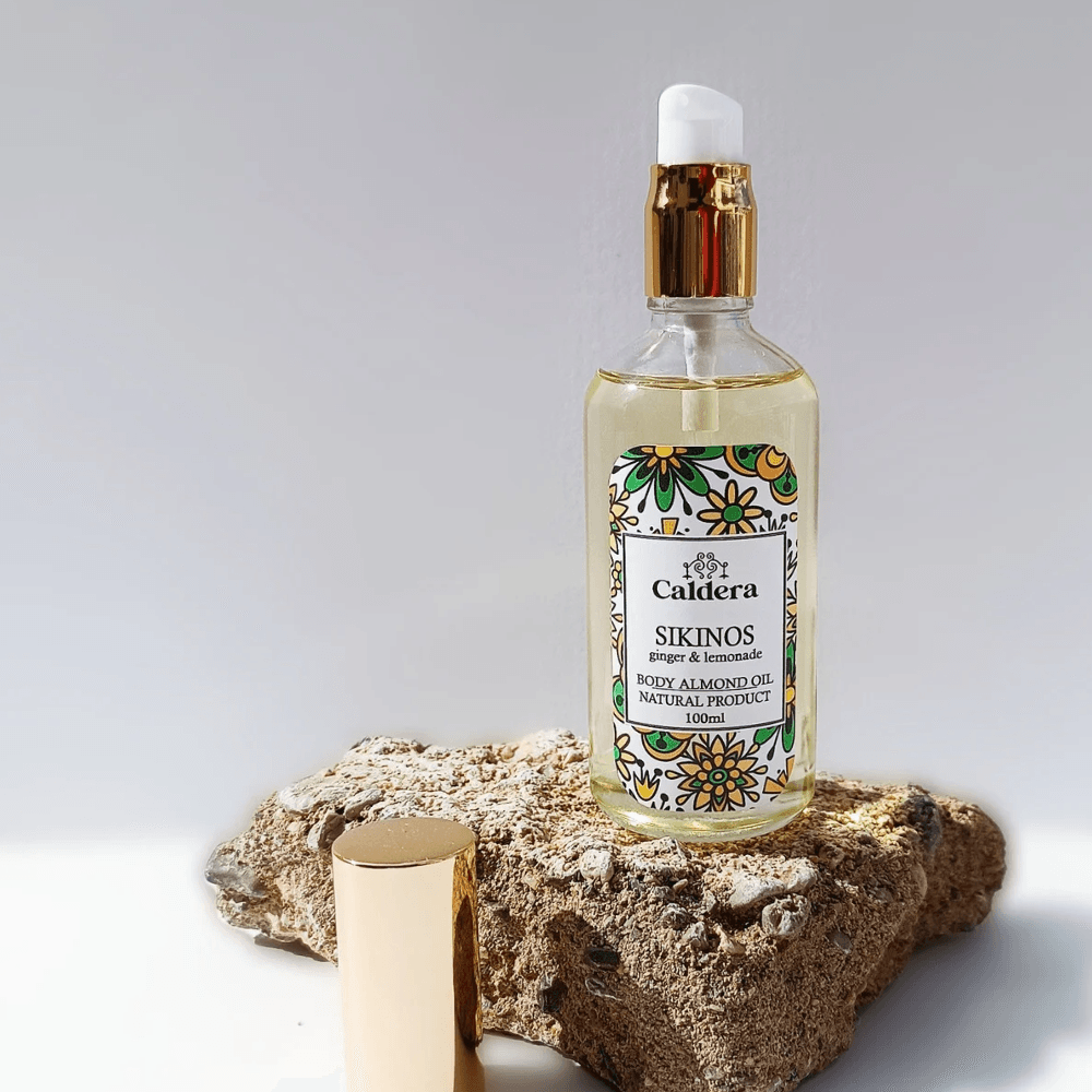 BODY OIL SIKINOS(Ginger & Lemonade) 100ml (ΦΥΤΙΚΟ,ΧΩΡΙΣ ΑΛΚΟΟΛ)