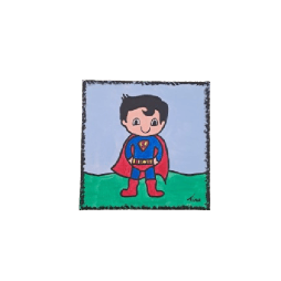 Σούπερ ήρωας Superman baby ζωγραφική σε καμβά