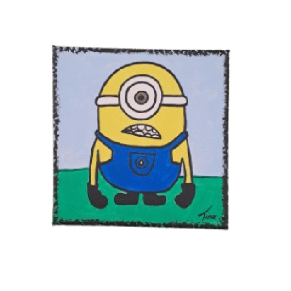 Κάδρο Minions ζωγραφική σε καμβά