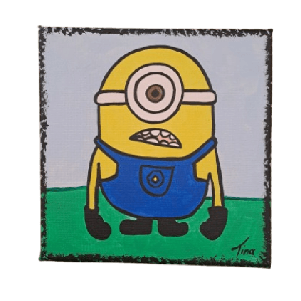Κάδρο Minions ζωγραφική σε καμβά
