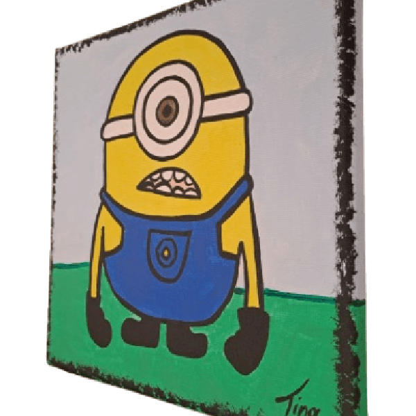 Κάδρο Minions ζωγραφική σε καμβά