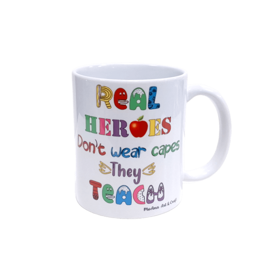 Κούπα για δασκάλα ή δάσκαλο | Real heroes 325ml