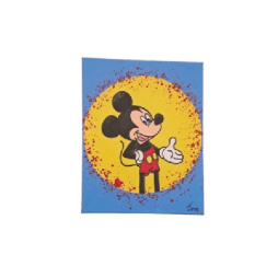 Mickey mouse ζωγραφική σε καμβά