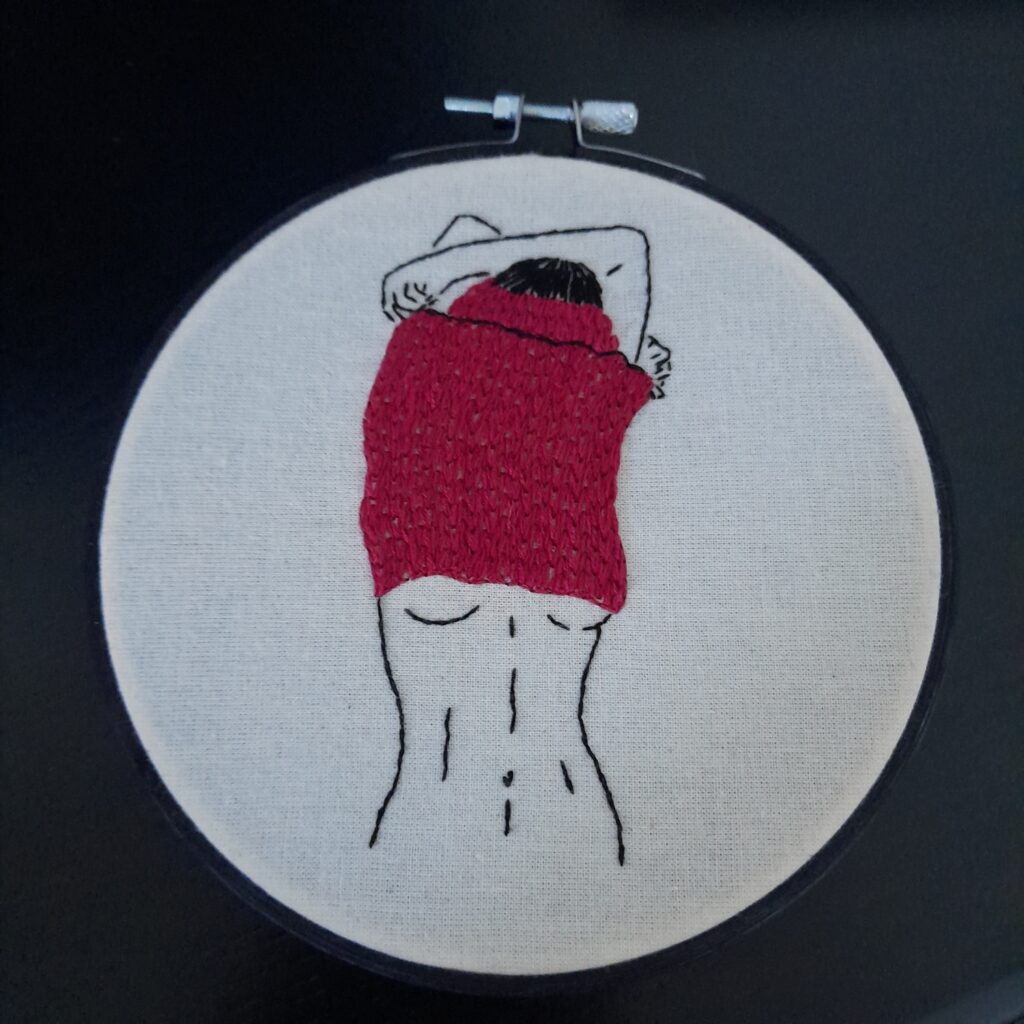 Κέντημα σε τελάρο "Sweater"