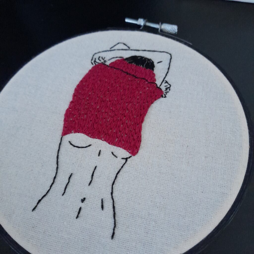 Κέντημα σε τελάρο "Sweater"