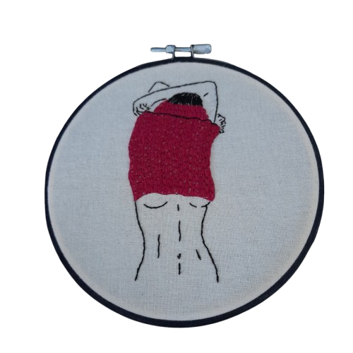 Κέντημα σε τελάρο "Sweater"