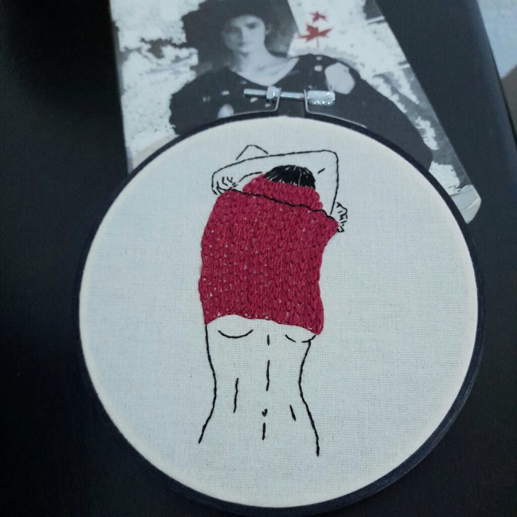 Κέντημα σε τελάρο "Sweater"
