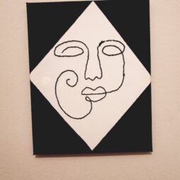 Linear face shape