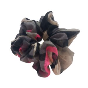 Χειροποίητο scrunchie λέοπαρ