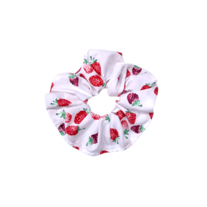 Scrunchie – Λαστιχάκι μαλλιών | Φράουλες