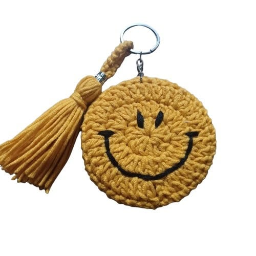 Πλεκτό μπρελόκ "Smile"