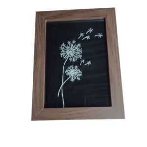Κέντημα σε κάδρο “Dandelion”