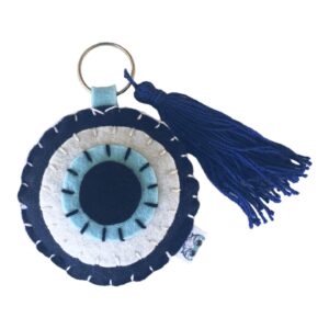Ocean Vibes Keychain – Χειροποίητο μπρελόκ από Felt