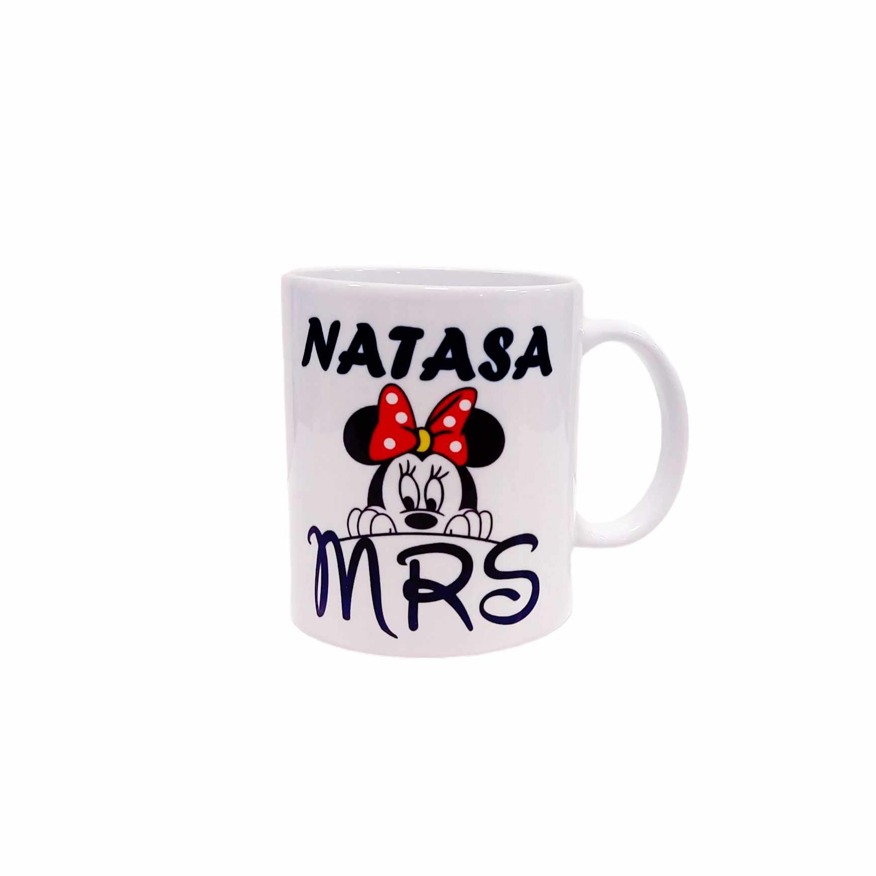 Σετ δύο προσωποποιημένες κούπες 325ml | Mrs Minnie and Mr Mickey