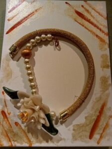Χειροποίητα καλλιτεχνικά κολιέ με άνθη από πολυμερικό πηλό