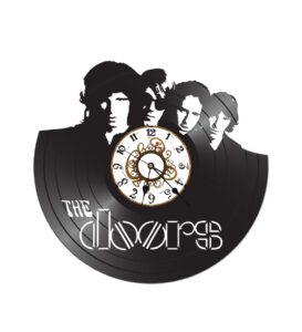 Ρολόι τοίχου από Βινύλιο – THE DOORS