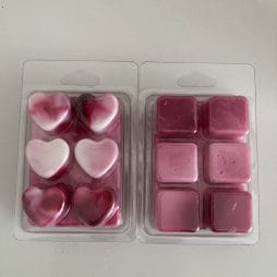 Wax melts ροζ χρώμα