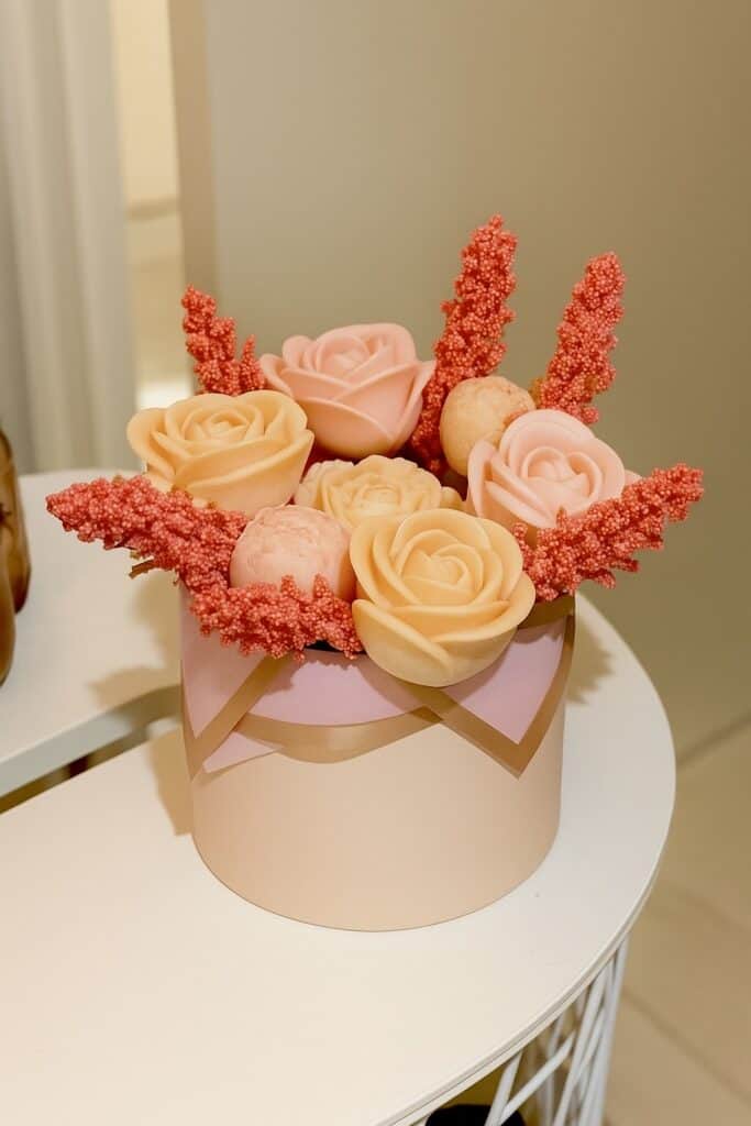 Floral Candle Bouquet