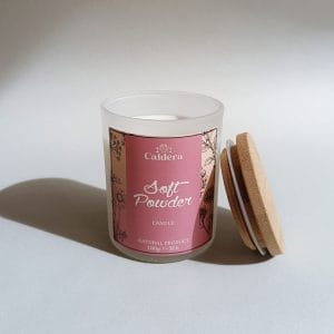 Χειροποίητο Αρωματικό Κερί Σόγιας 180g(Soft Powder)