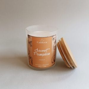 Χειροποίητο Αρωματικό Κερί Σόγιας 180g(Sweet Pumpkin)