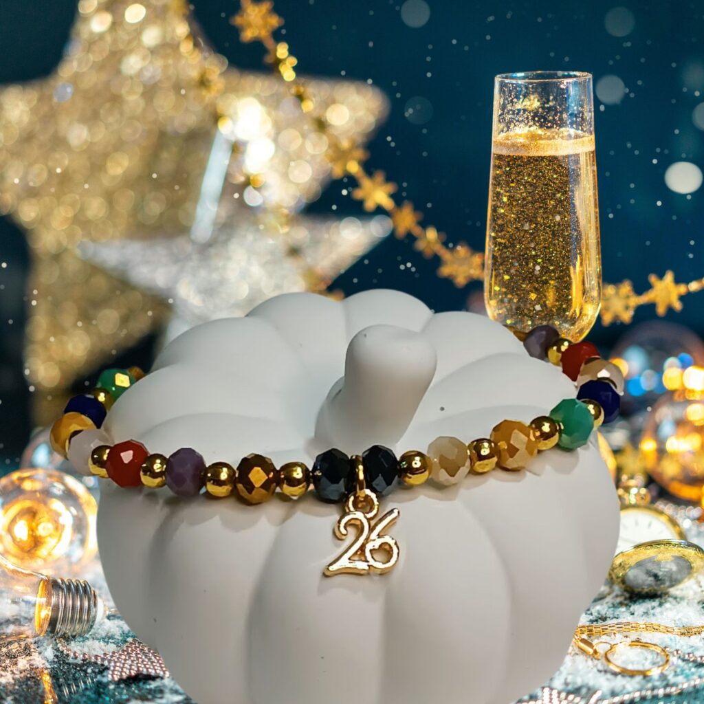 Βραχιόλι γούρι 2026 Joyful Mix