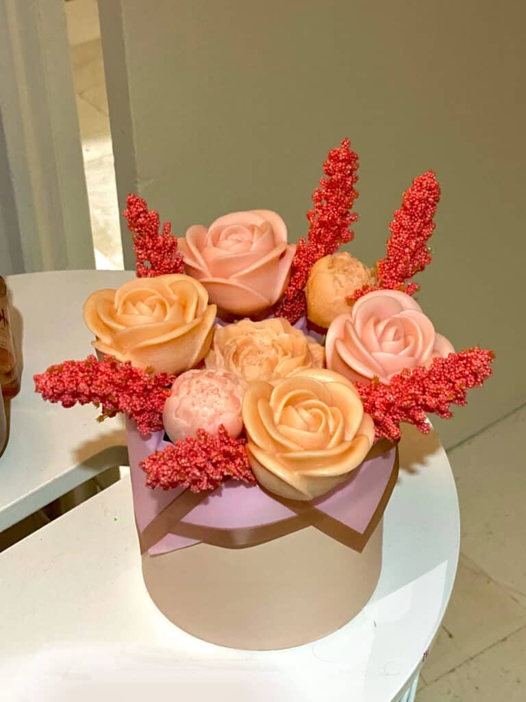 Floral Candle Bouquet