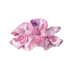 Λάστιχο μαλλιών, 3D scrunchie pink paisley