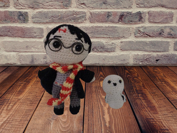 Harry Potter πλεκτό κουκλάκι amigurumi