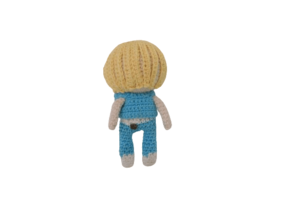 Ken πλεκτό κουκλάκι amigurumi