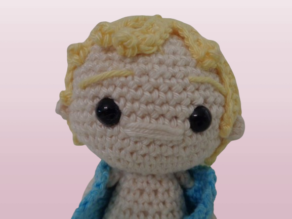 Ken πλεκτό κουκλάκι amigurumi