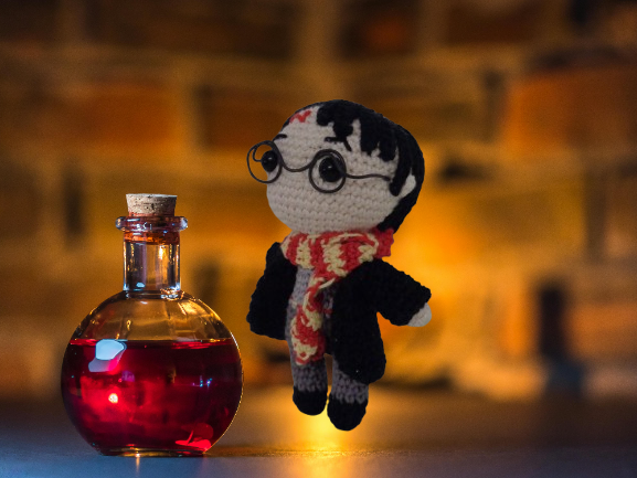 Harry Potter πλεκτό κουκλάκι amigurumi