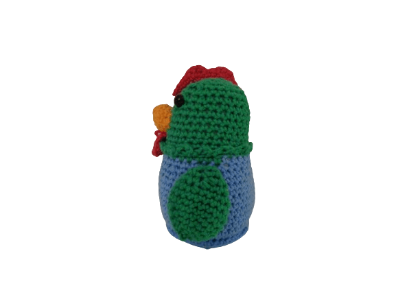 Κοκοράκι πλεκτό amigurumi