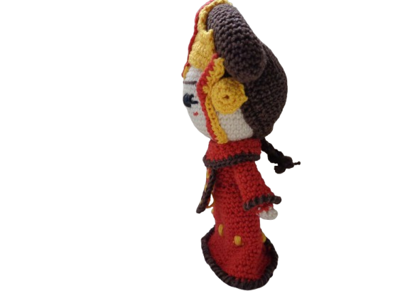Padme Amidala (Star Wars) πλεκτό κουκλάκι Amigurumi