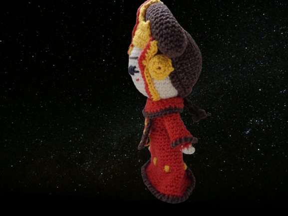 Padme Amidala (Star Wars) πλεκτό κουκλάκι Amigurumi